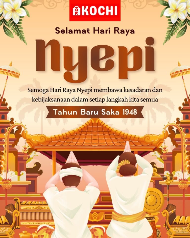 Kochi Kendari Mengucapkan Selamat Hari Raya Nyepi Tahun Baru Saka 1948