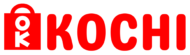 logo keranjang huruf kochi tanpa tagline