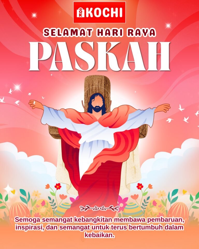 Selamat Hari Raya Paskah 2026 dari Keluarga Besar Kochi Kendari